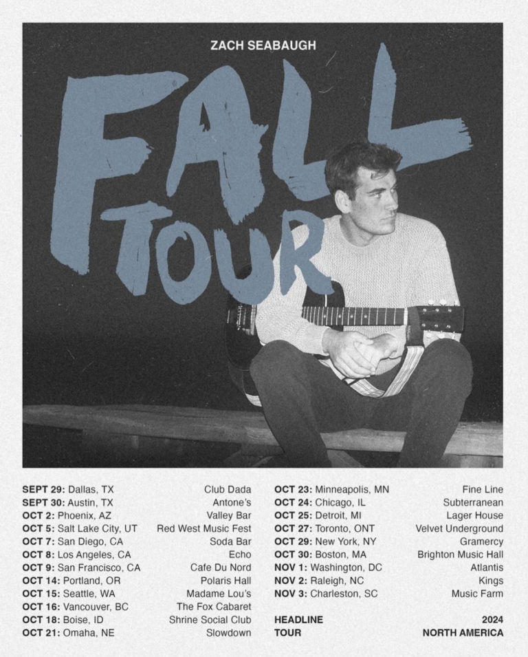 Zach Seabaugh Announces Fall Tour